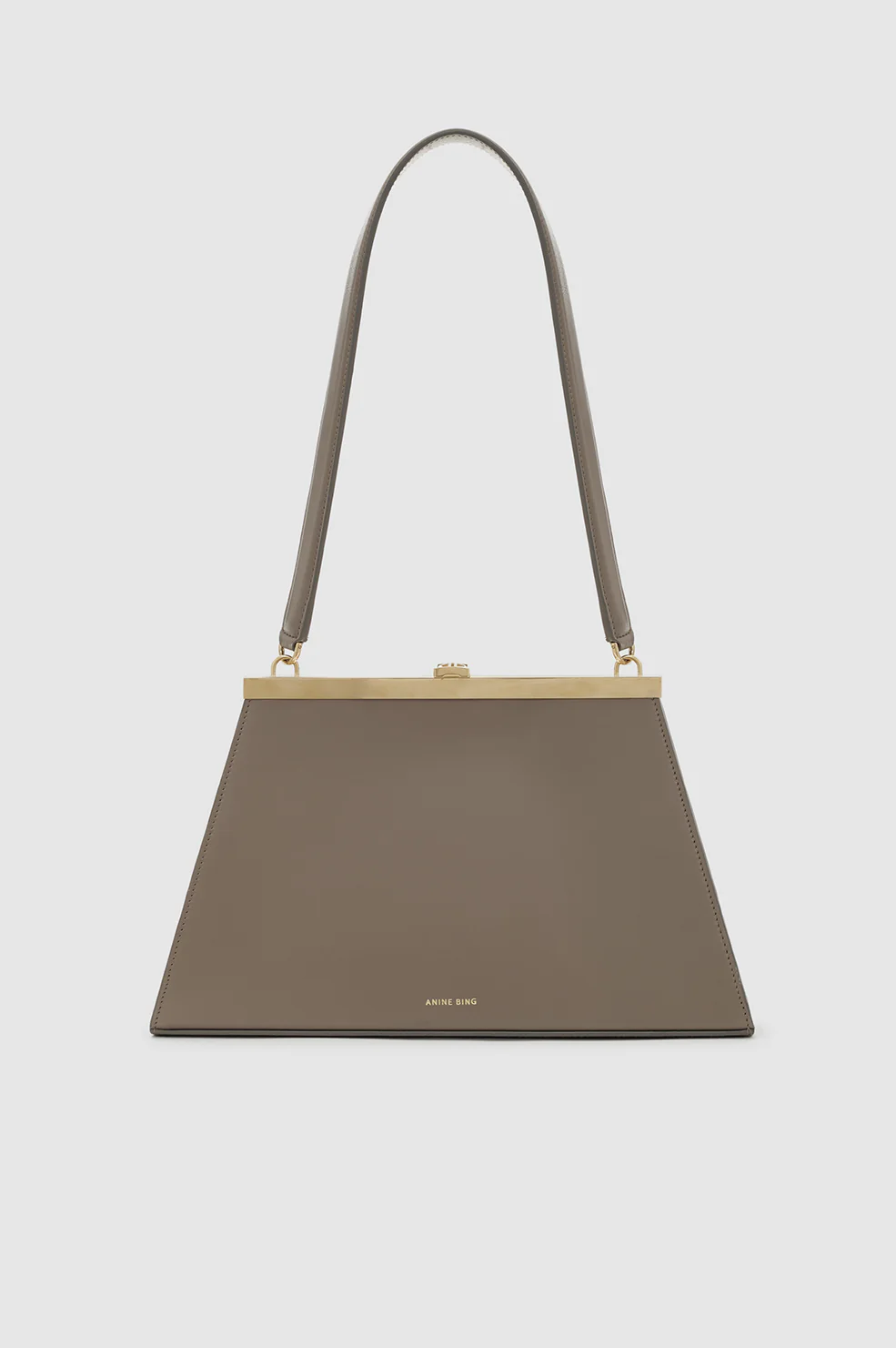 Anine Bag Smooth Leather - Taupe