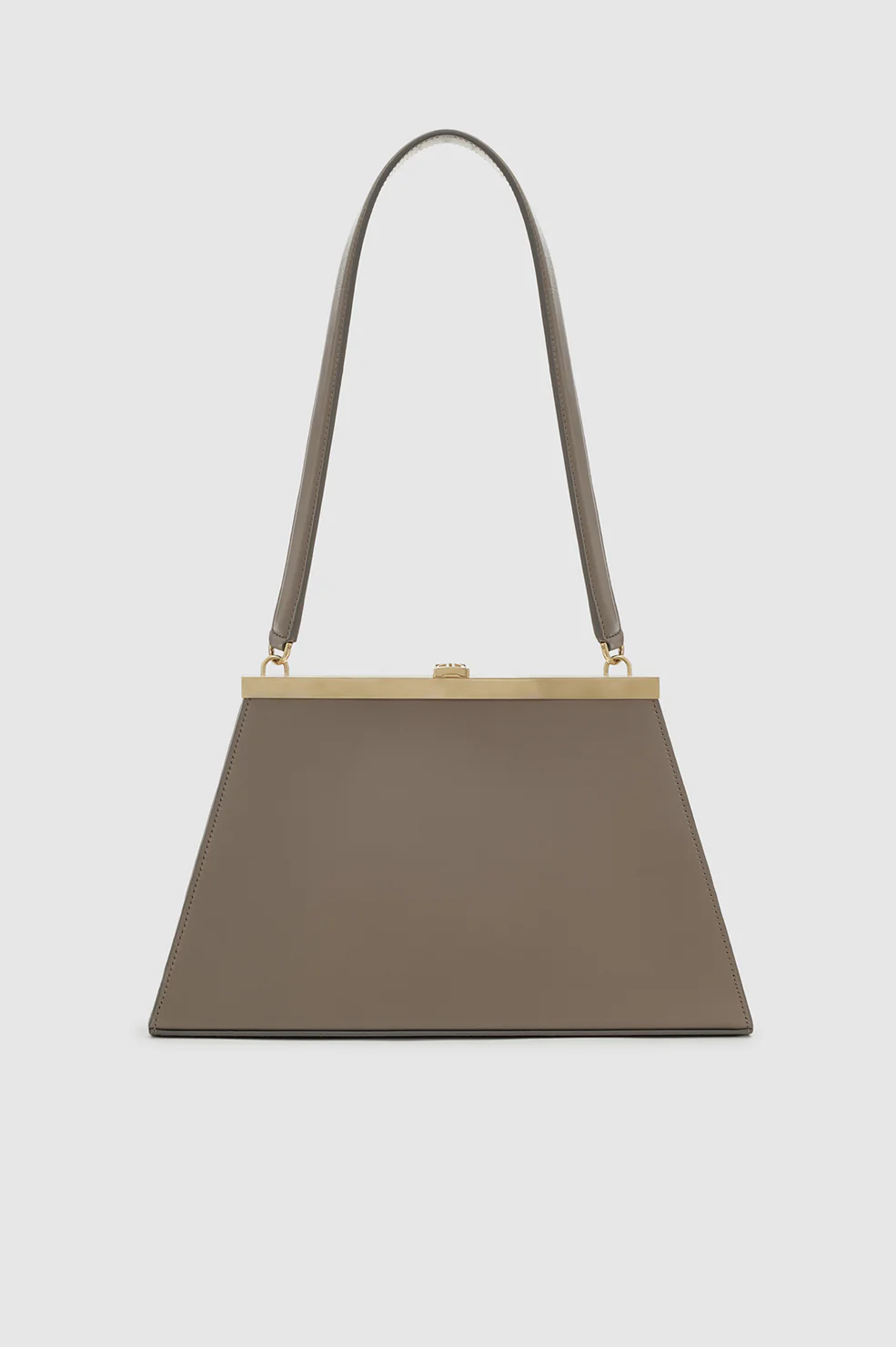 Anine Bag Smooth Leather - Taupe - Image 3