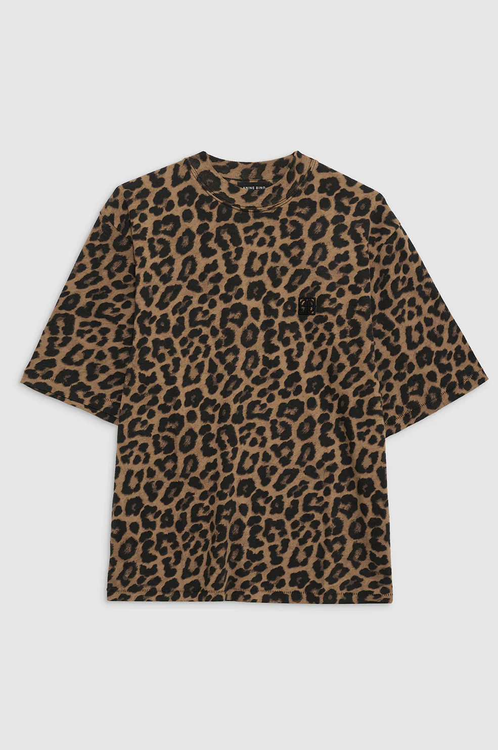 Avi Tee - Black And Brown Leopard - Image 3