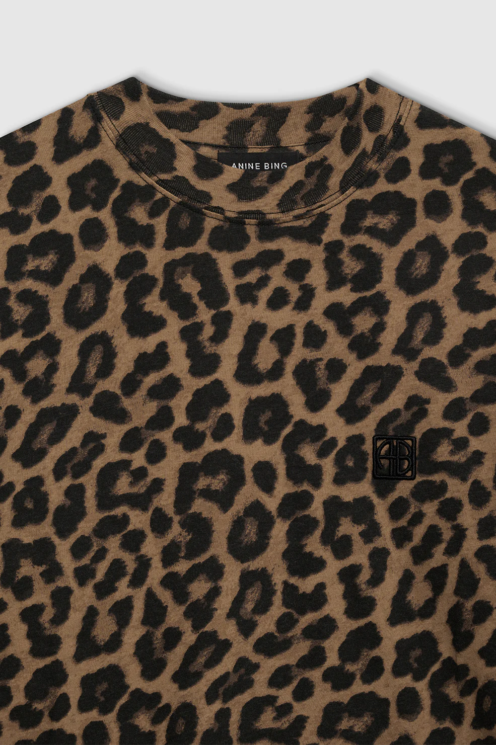 Avi Tee - Black And Brown Leopard - Image 4
