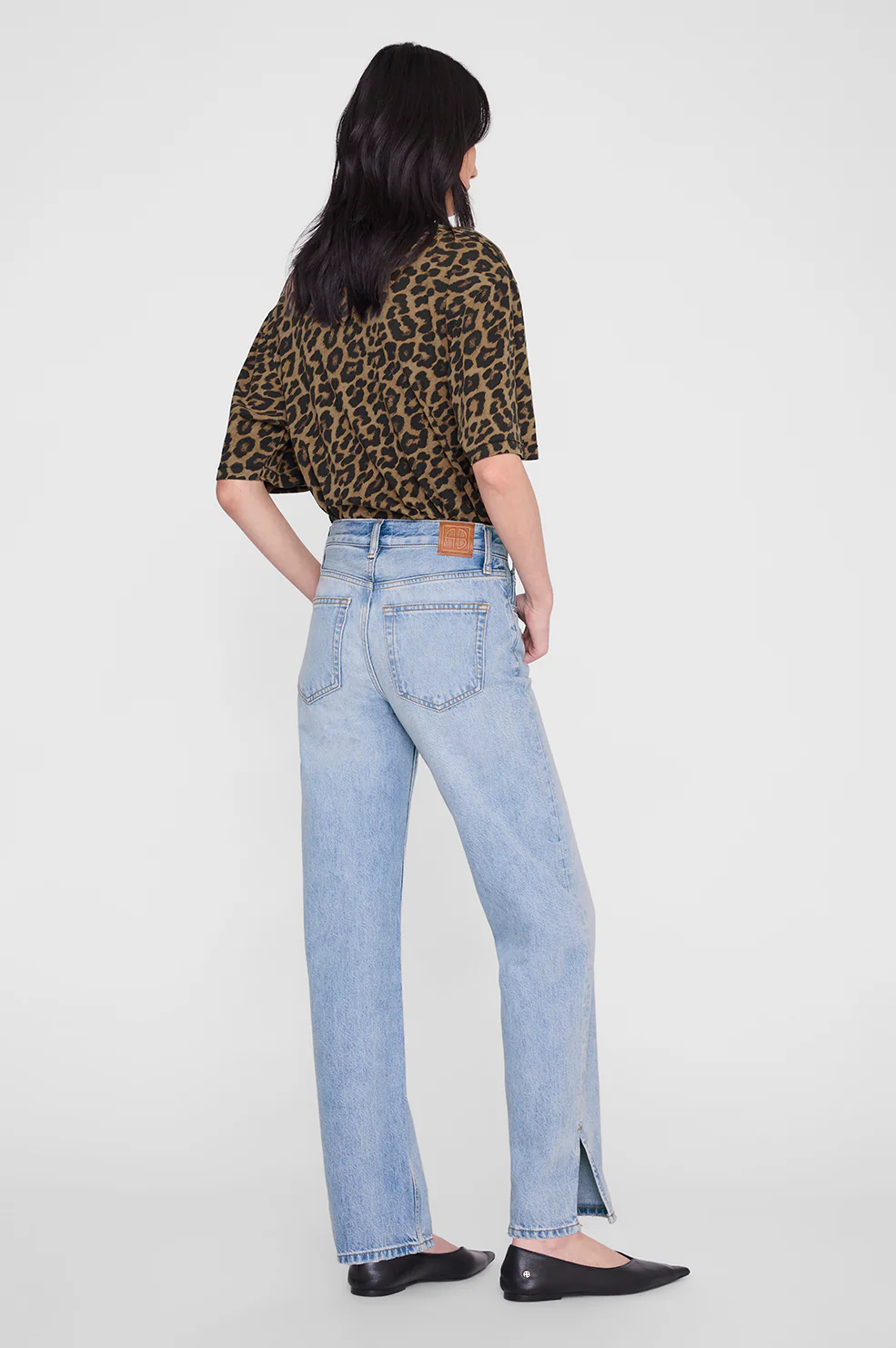 Avi Tee - Black And Brown Leopard - Image 5