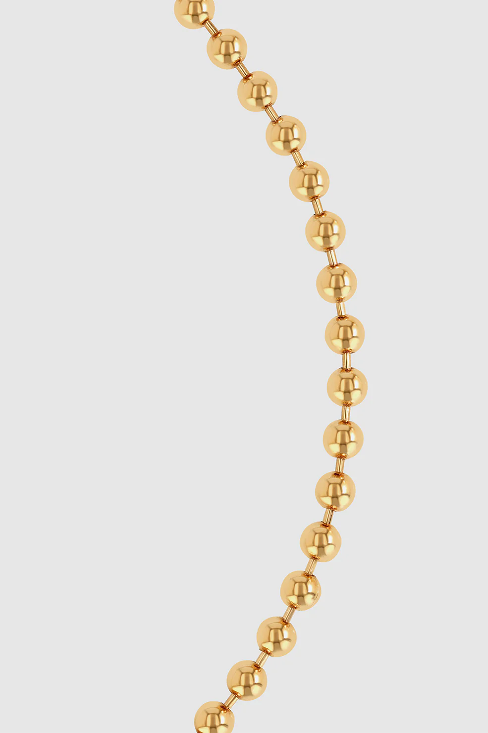 Beaded Necklace - 14k Gold - Image 3