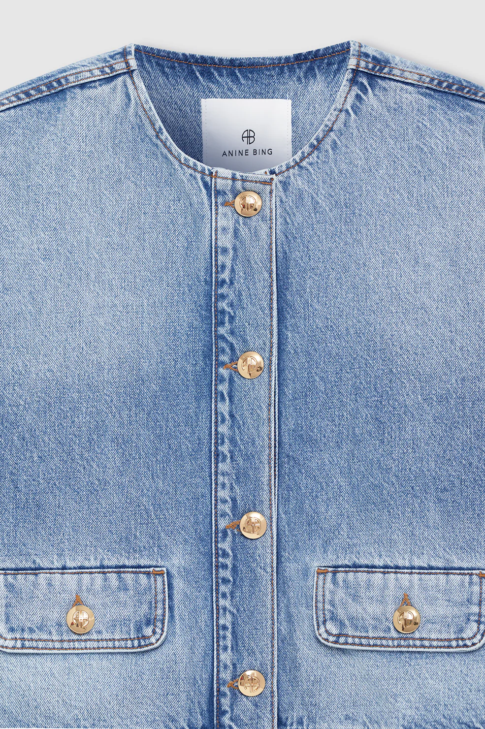 Blanche Jacket - Caspian Blue - Image 4