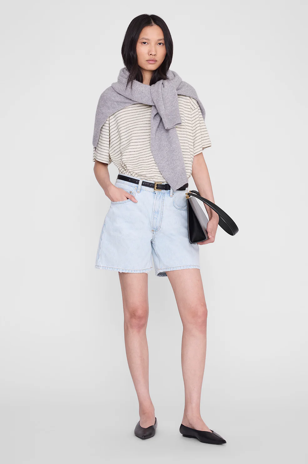 Cade Tee - Black Stripe - Image 2