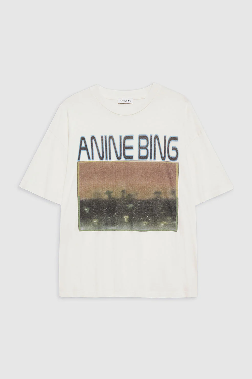 Cade Tee Mushrooms - Off White - Image 3