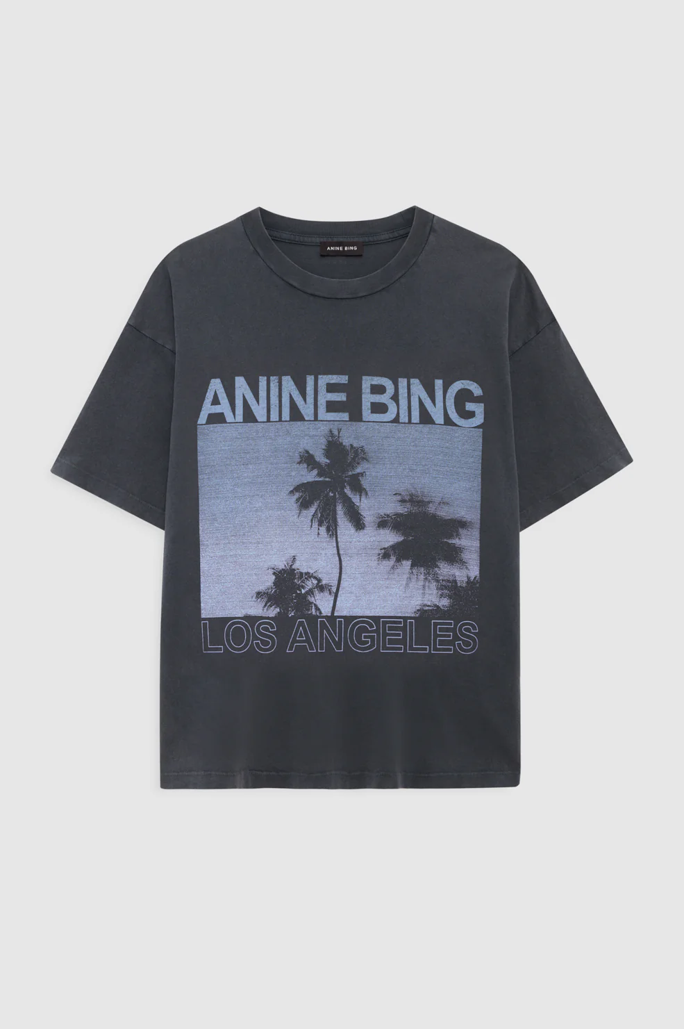 Cade Tee Palms - Washed Grey - Image 3