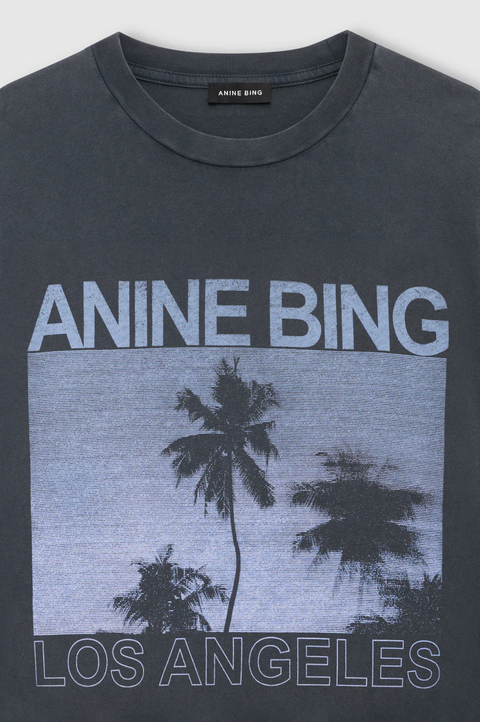 Cade Tee Palms - Washed Grey - Image 4