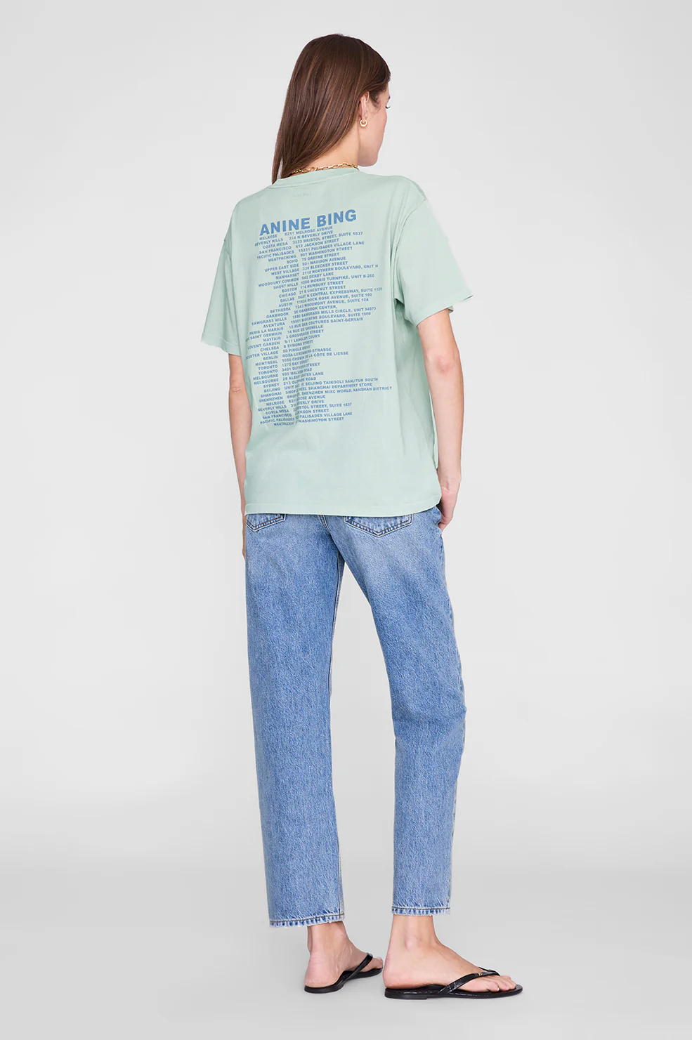 Cade Tee Wave - Washed Seafoam - Image 2