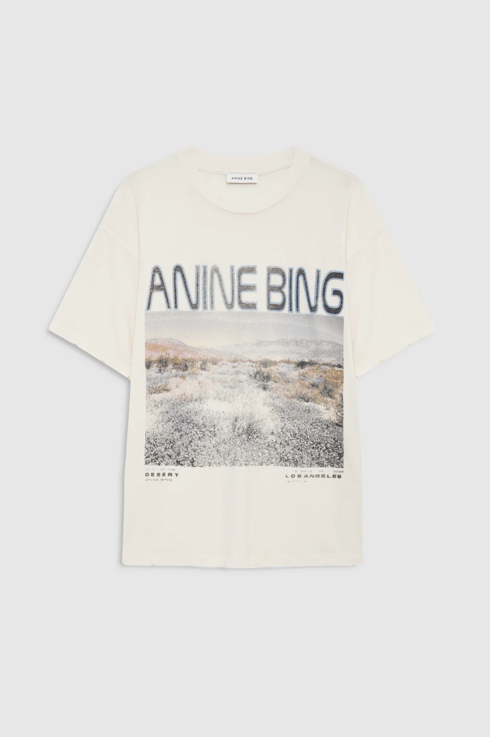 Cade Tee Wildflowers - Off White - Image 3