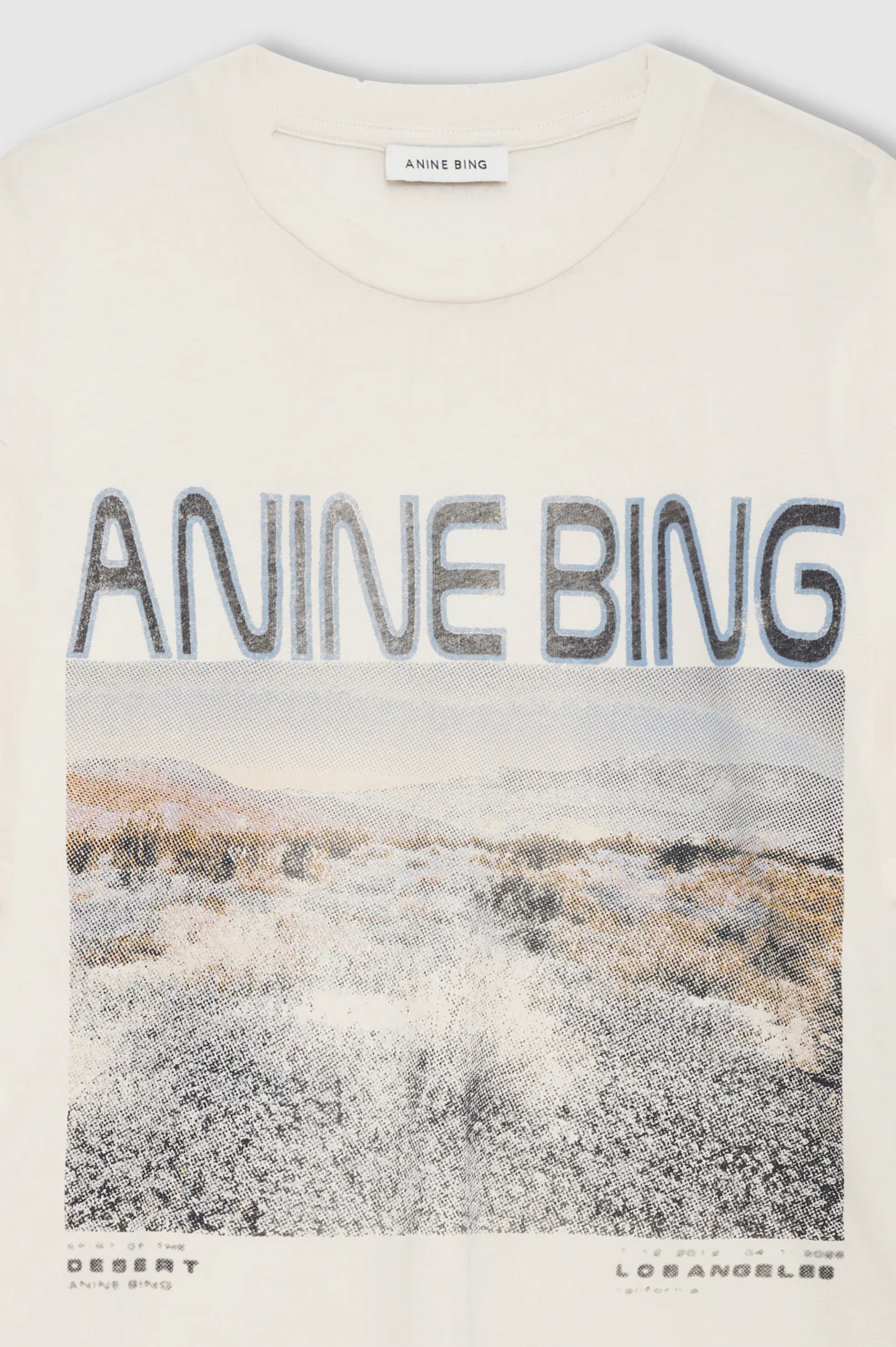 Cade Tee Wildflowers - Off White - Image 4