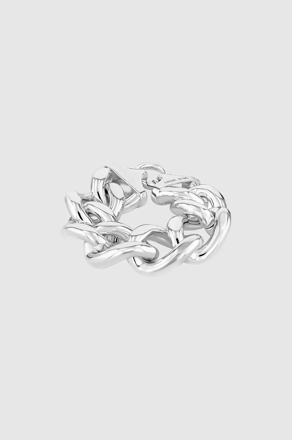 Chunky Chain Bracelet - Silver - Image 3