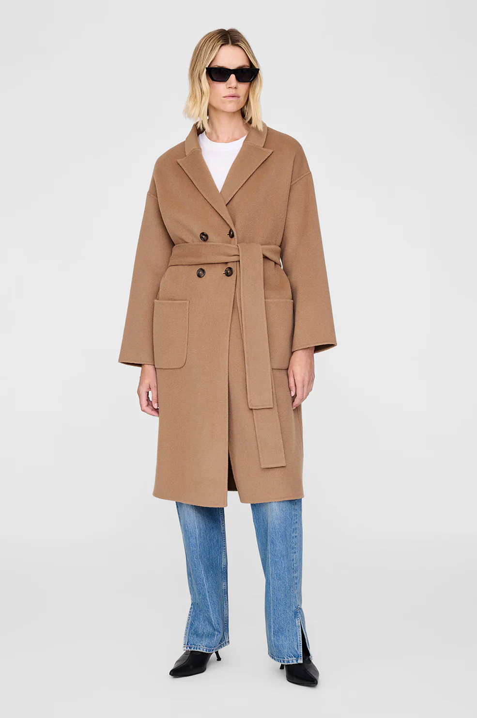 Dylan Coat - Camel Cashmere Blend - Image 5