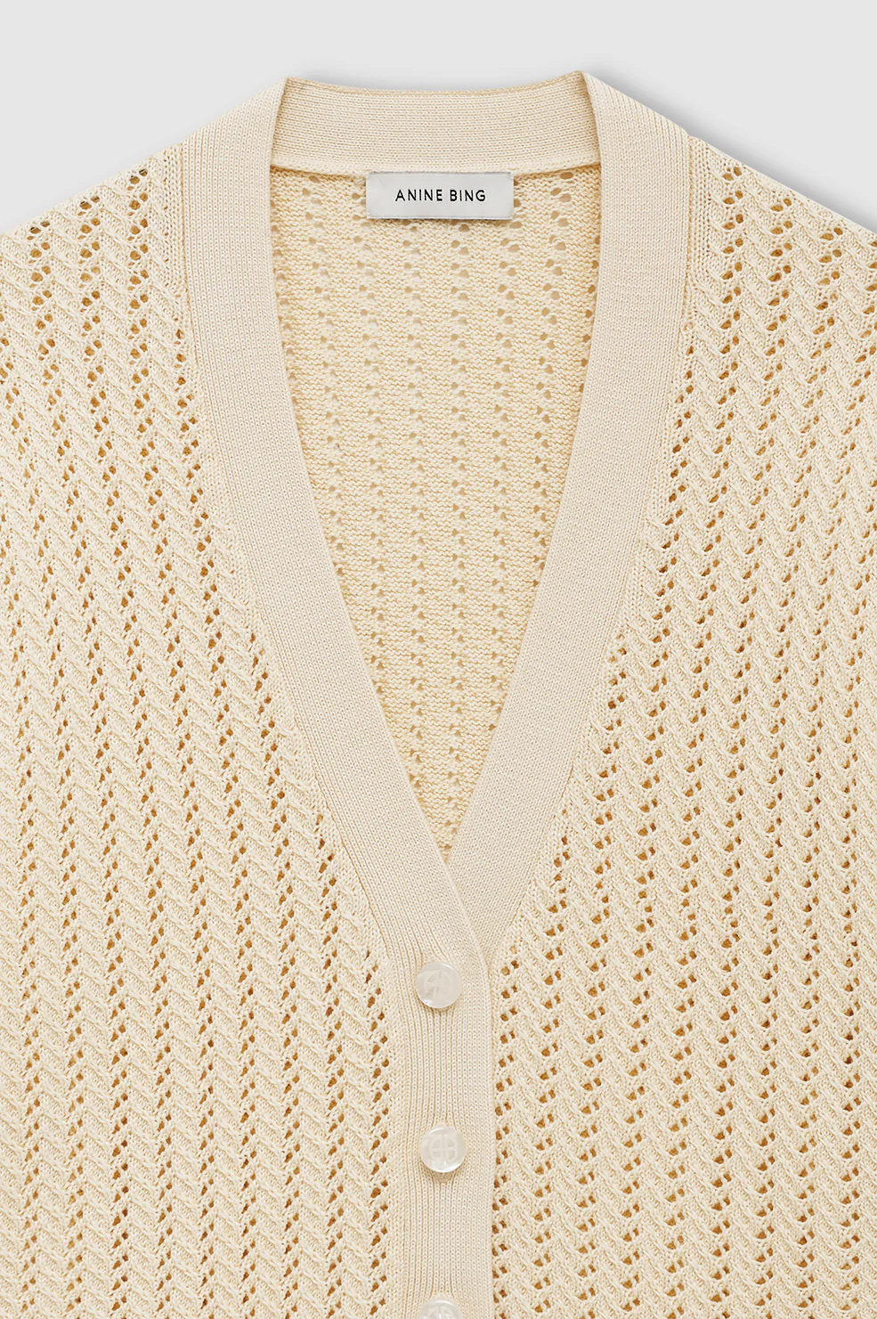Flynne Cardigan - Cream - Image 4