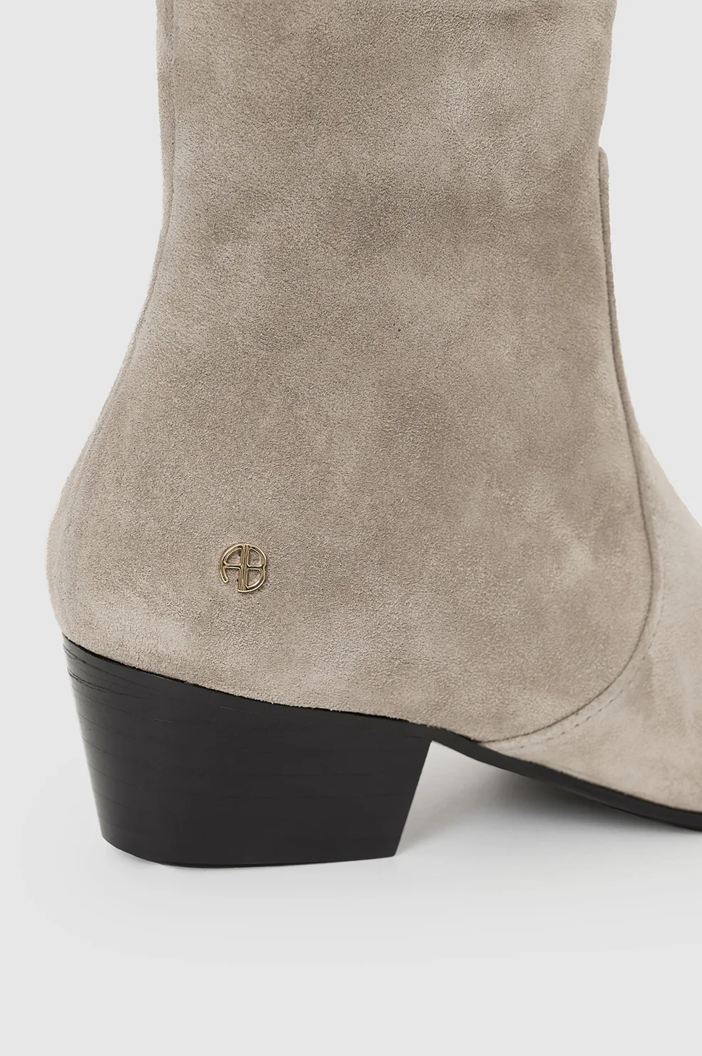 Freya Flat Boots - Sand Suede - Image 4