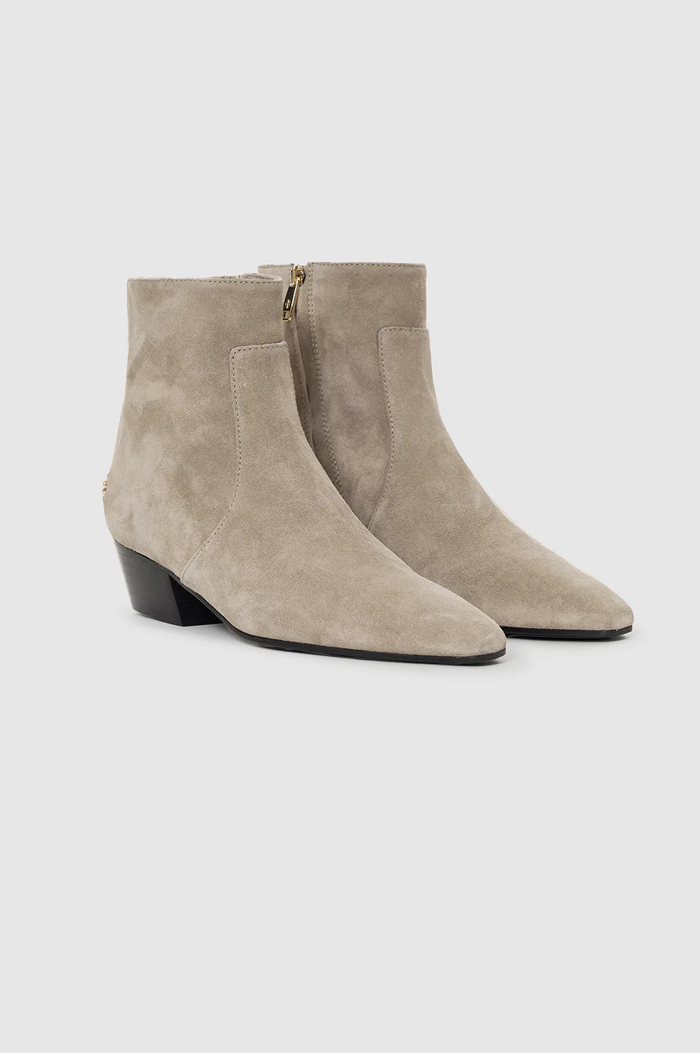 Freya Flat Boots - Sand Suede - Image 5