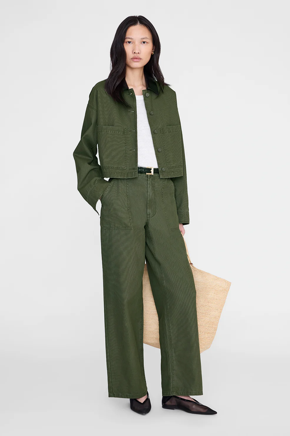 Grayson Pant - Army Green - Image 2