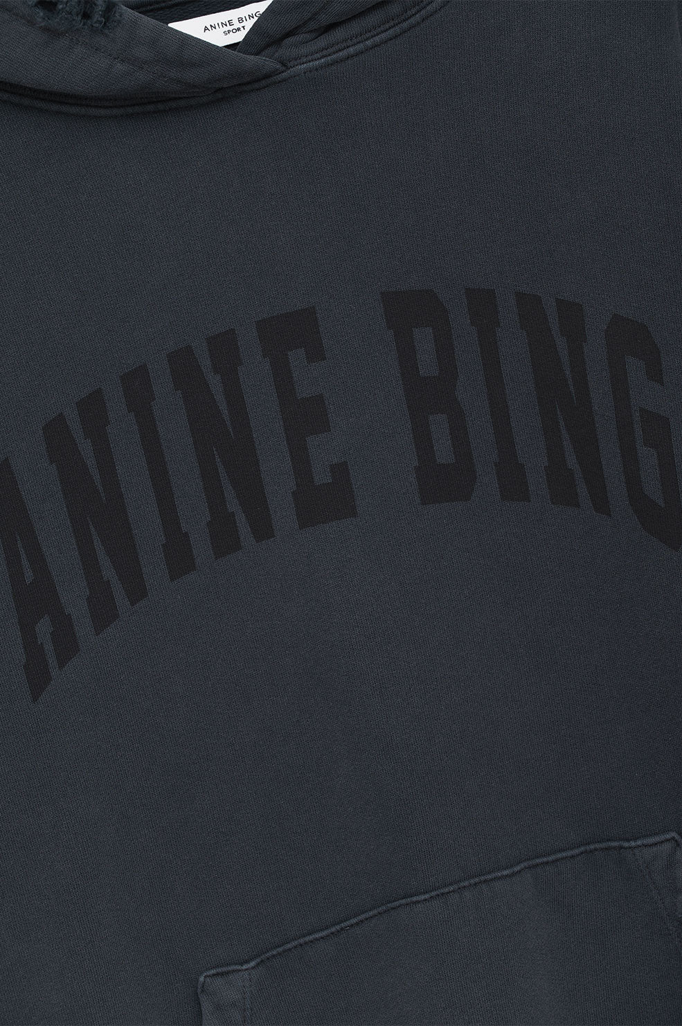 Harvey Sweatshirt - Dark Washed Black - Image 4