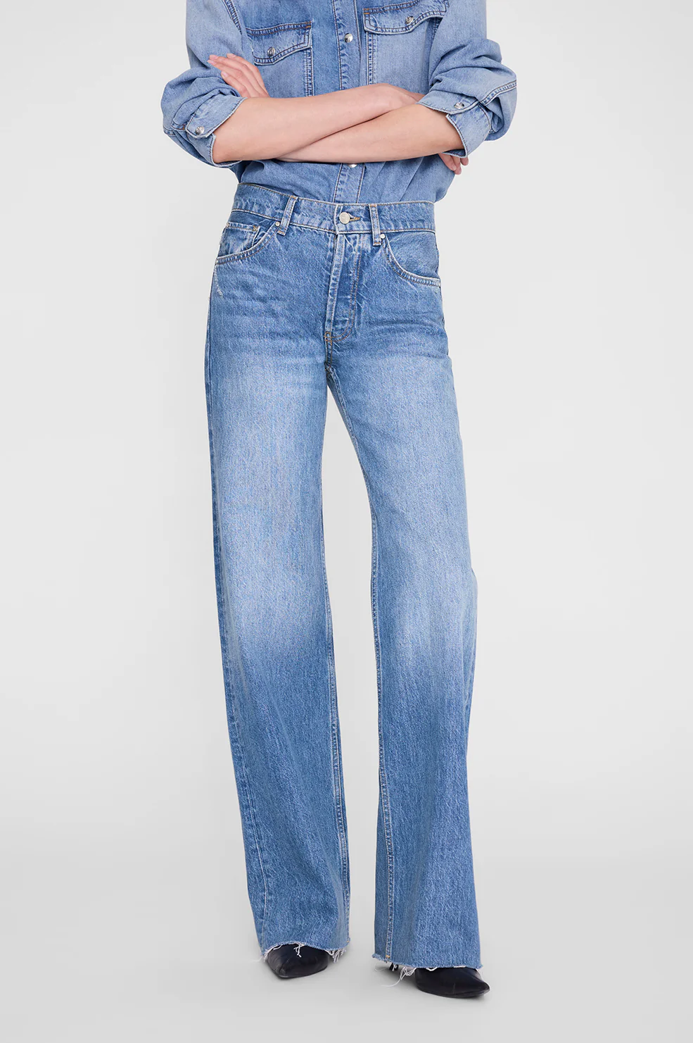 Hugh Jean 34" - Panama Blue - Image 3