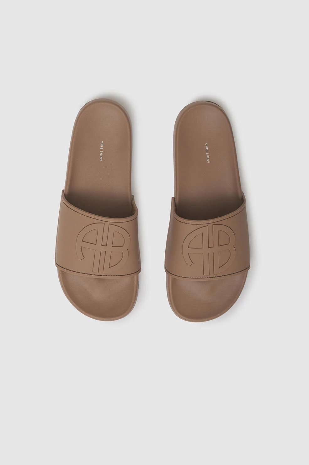 Isla Slides - Camel Monogram - Image 2