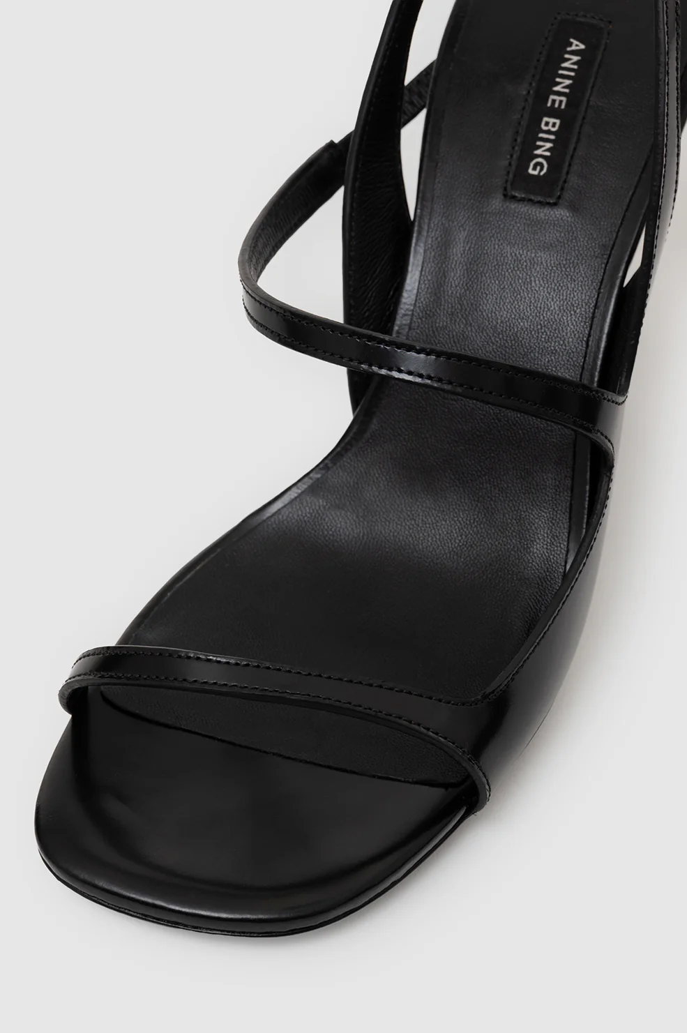 Iva Sandal Smooth - Black - Image 4