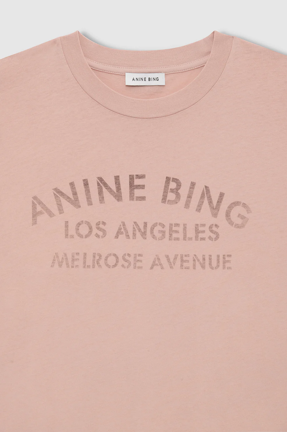 Ivan Long Sleeve Melrose Stencil - Washed Blushed - Image 3