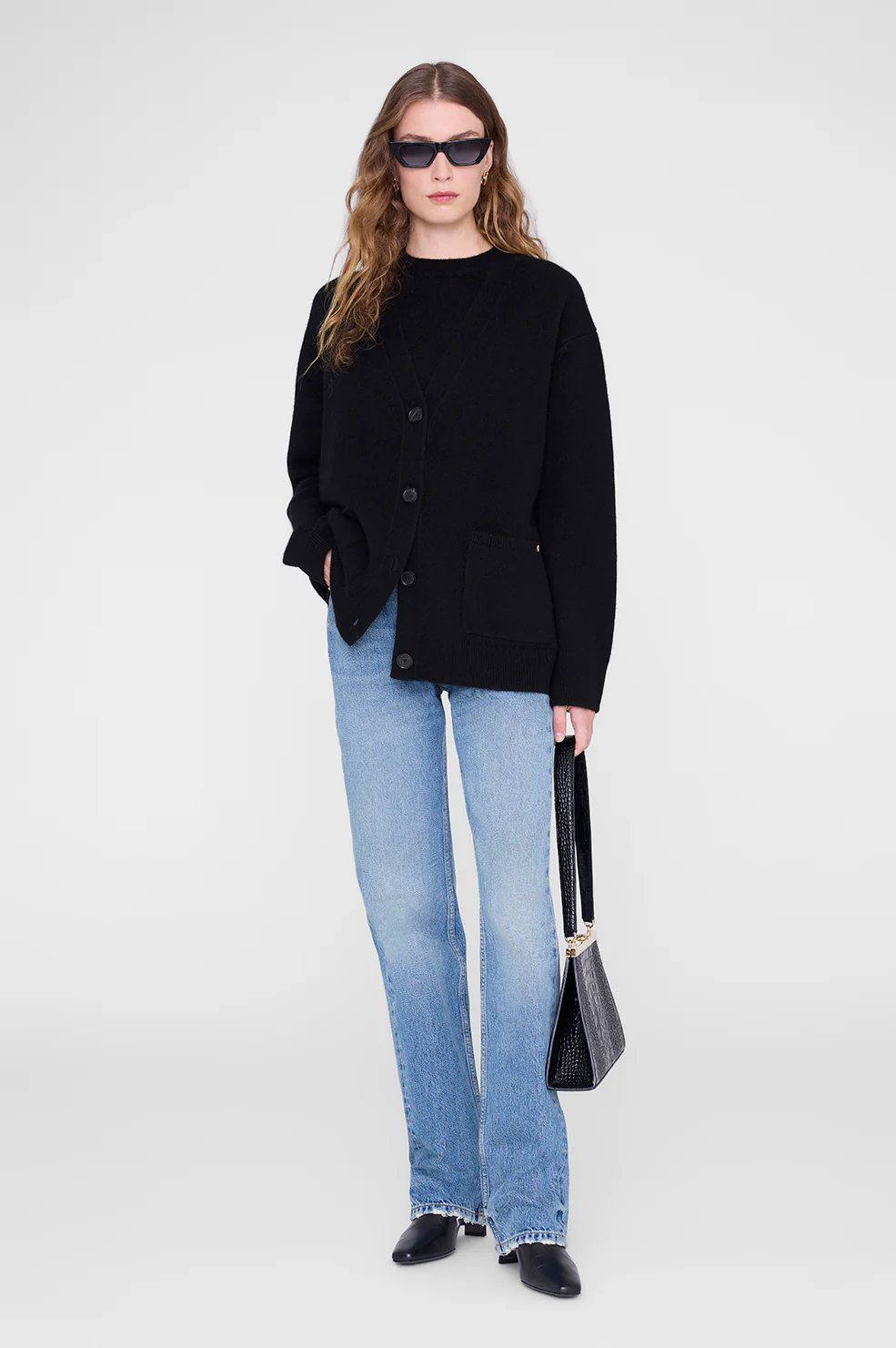 Jackson Cardigan - Black - Image 5