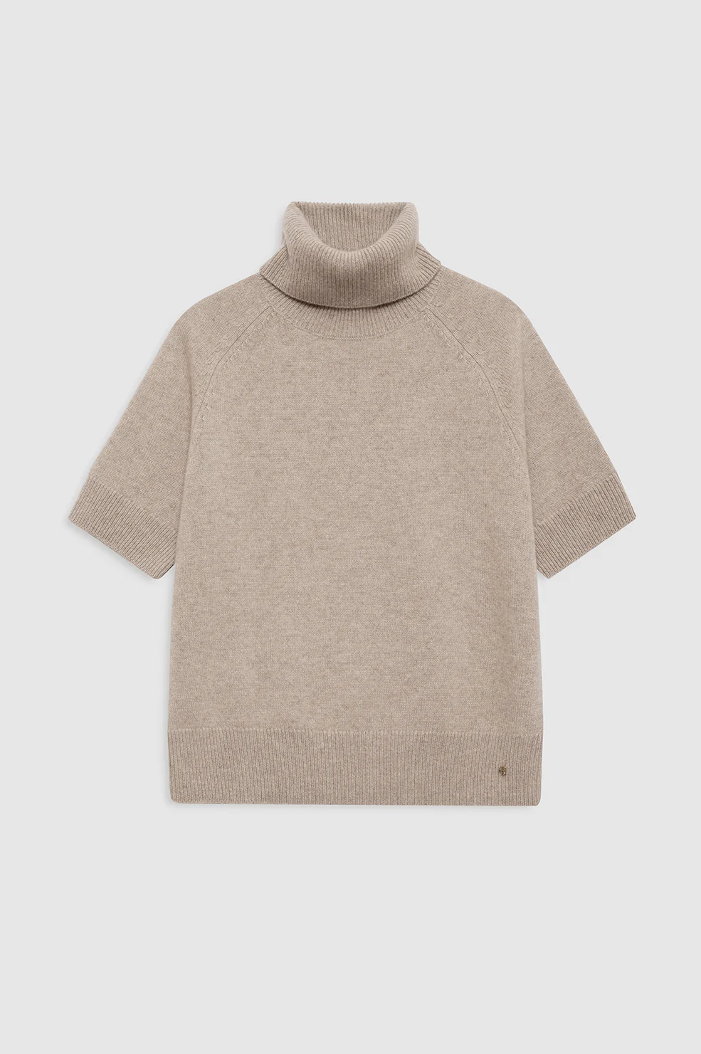 Jackson Turtleneck Sweater - Stone Melange - Image 4