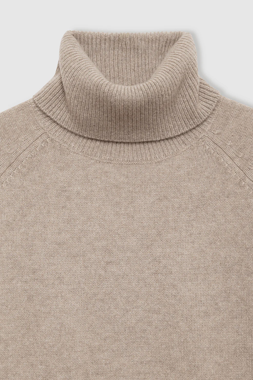 Jackson Turtleneck Sweater - Stone Melange - Image 5
