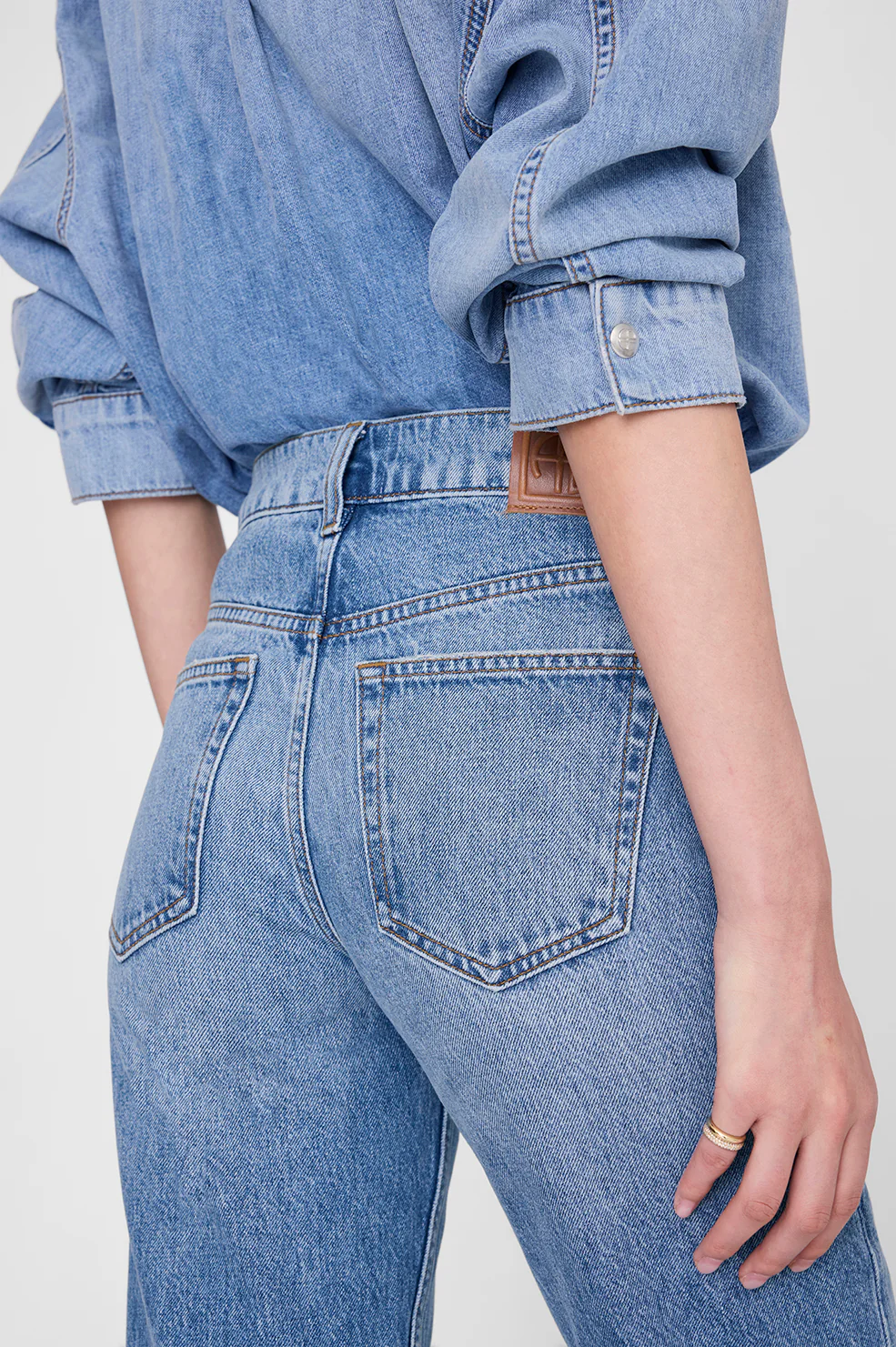 Jane Jean 28" - Cascade Blue - Image 5