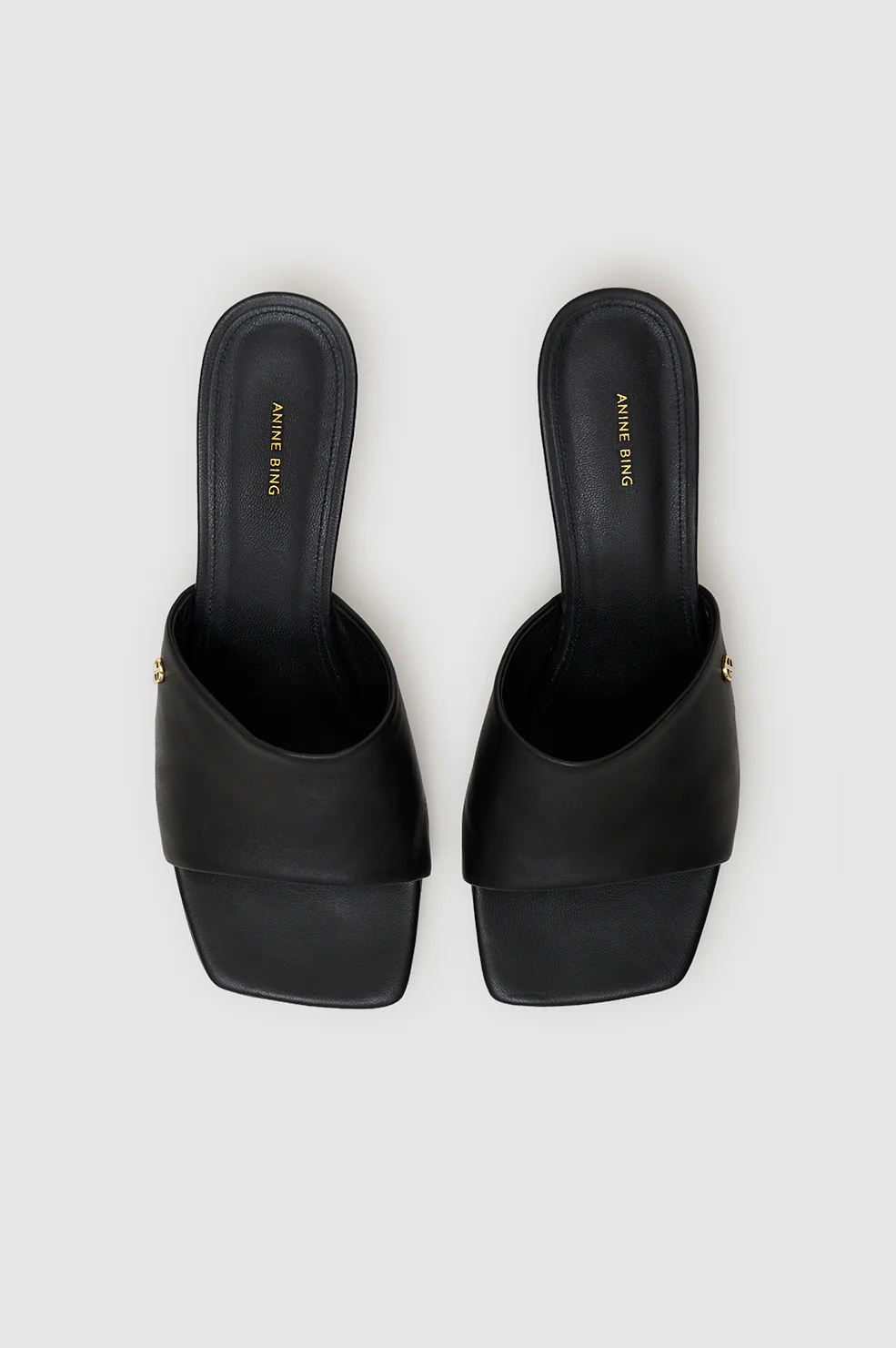 Jayden Mule Sandals - Black - Image 2