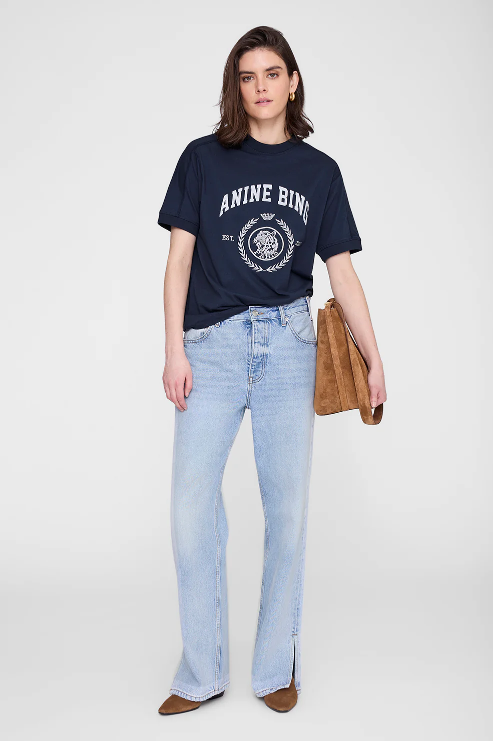 Jaylin Tee Collegiate - Navy - Image 5