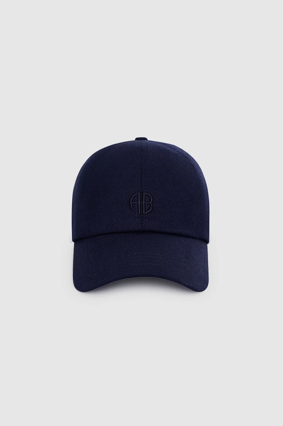 Jeremy Baseball Cap - Navy Wool