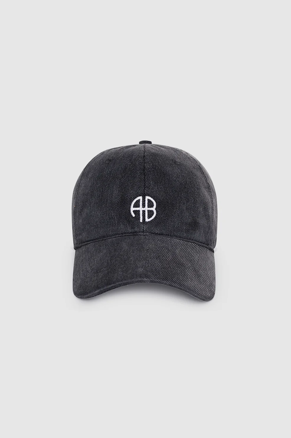 Jeremy Baseball Cap - Washed Smoke Grey