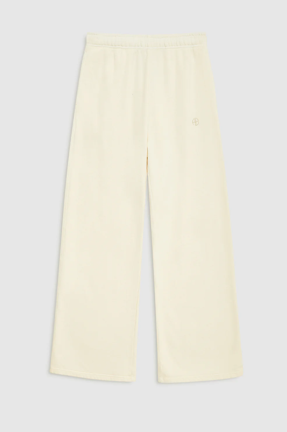 Kacey Sweatpant Monogram - Cream - Image 3