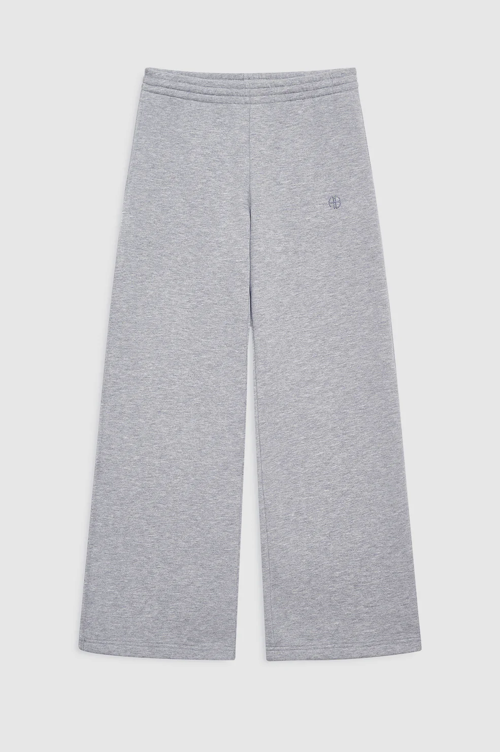 Kacey Sweatpant Monogram - Medium Heather Grey - Image 3