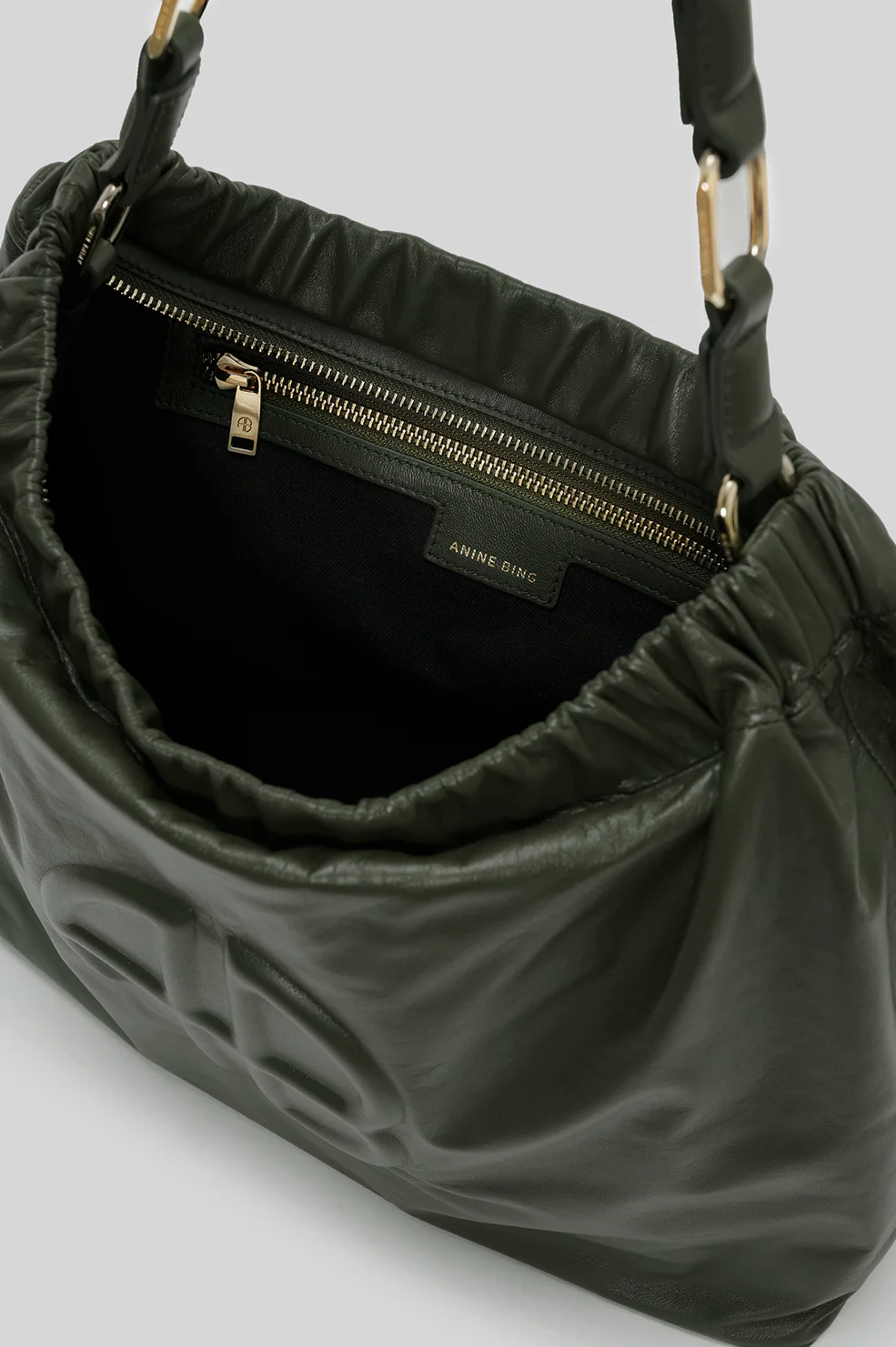 Kate Shoulder Bag - Olive - Image 4