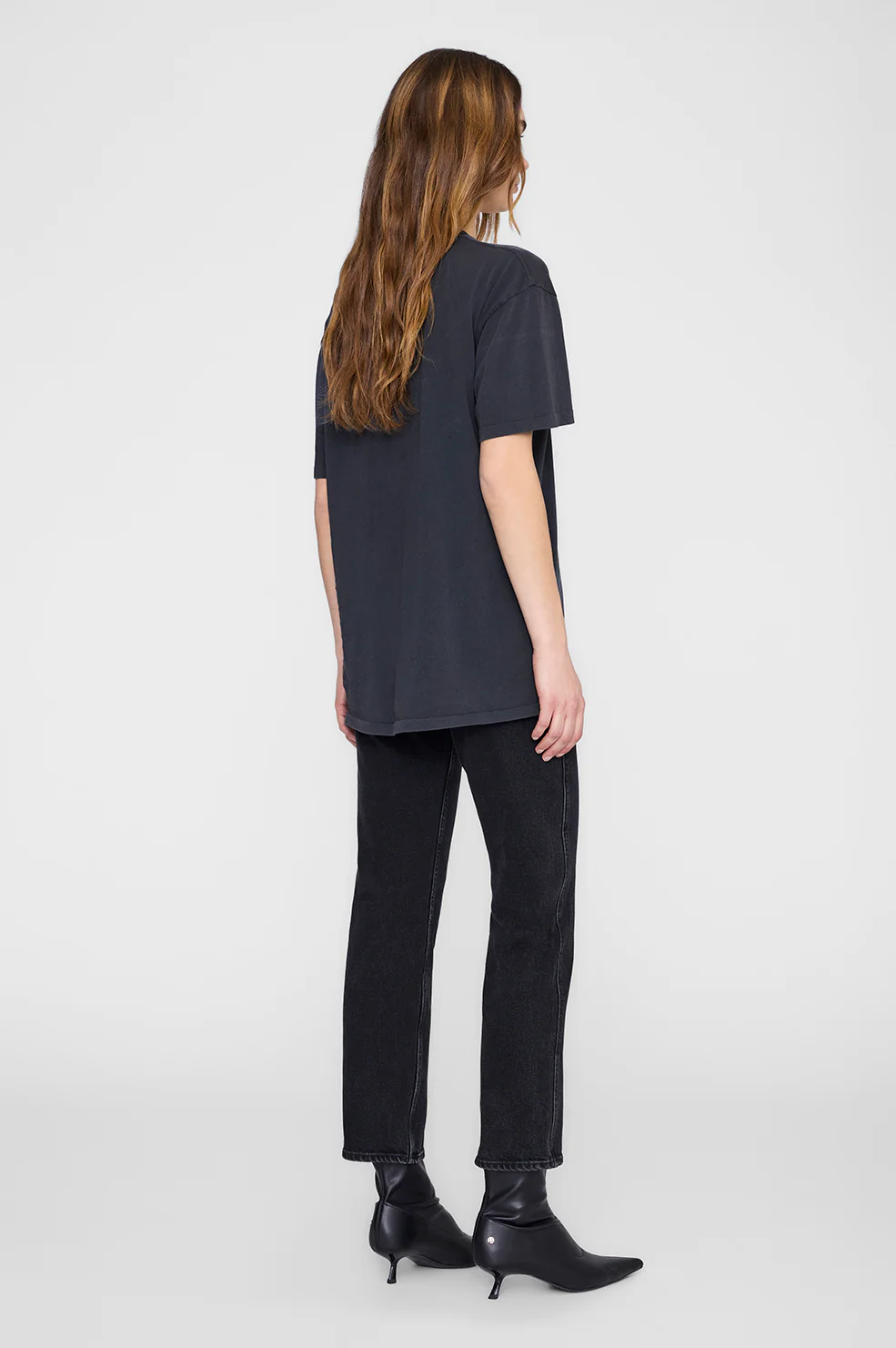 Kent Tee Eagle - Washed Black - Image 5