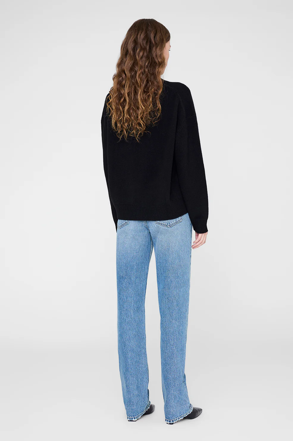 Lee Crew Sweater - Black - Image 3