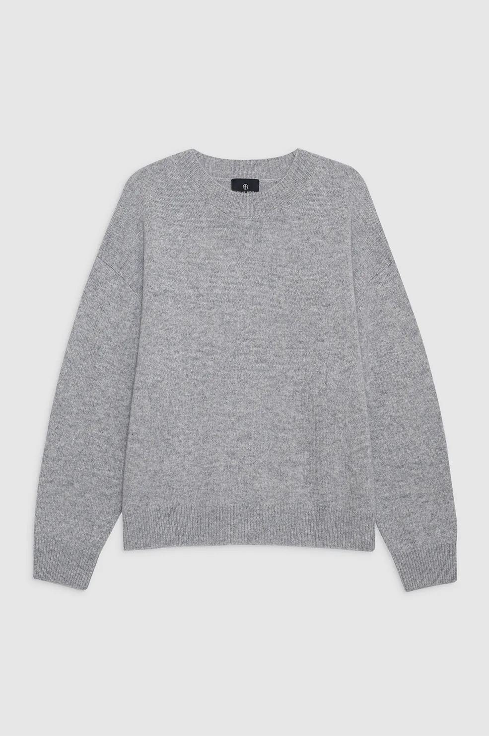 Lee Crew Sweater - Medium Heather Grey - Image 3
