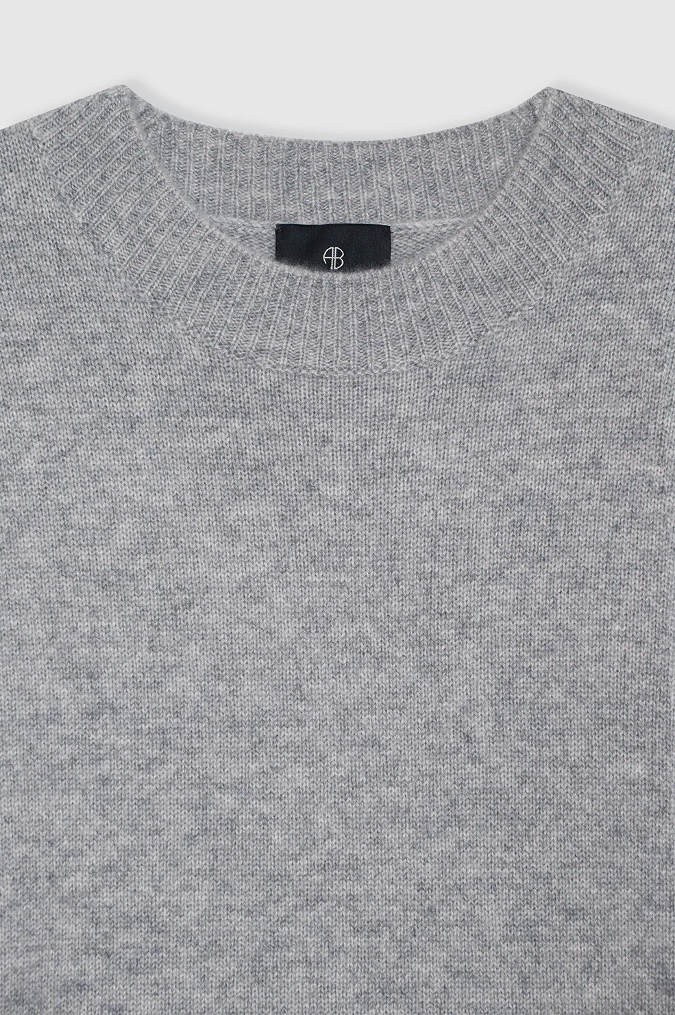 Lee Crew Sweater - Medium Heather Grey - Image 4