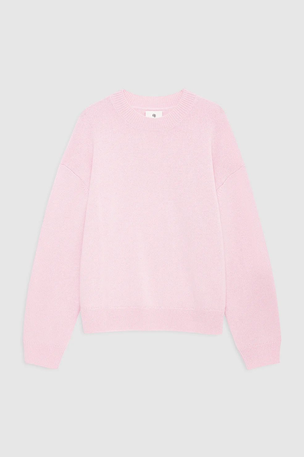 Lee Crew Sweater - Powder Pink - Image 3