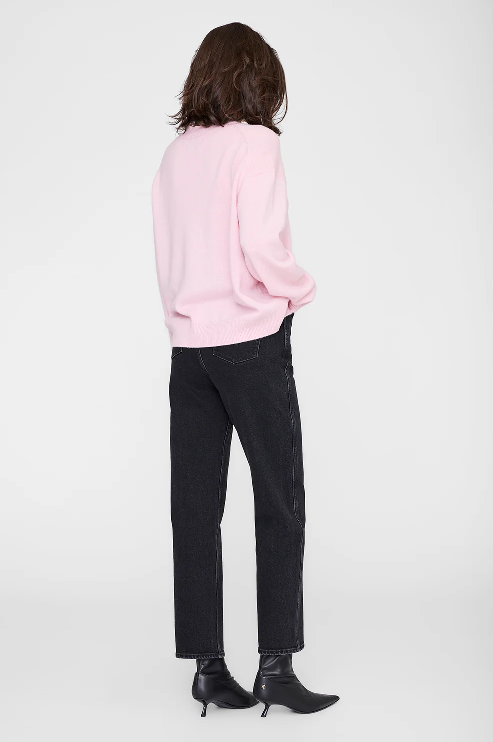 Lee Crew Sweater - Powder Pink - Image 7