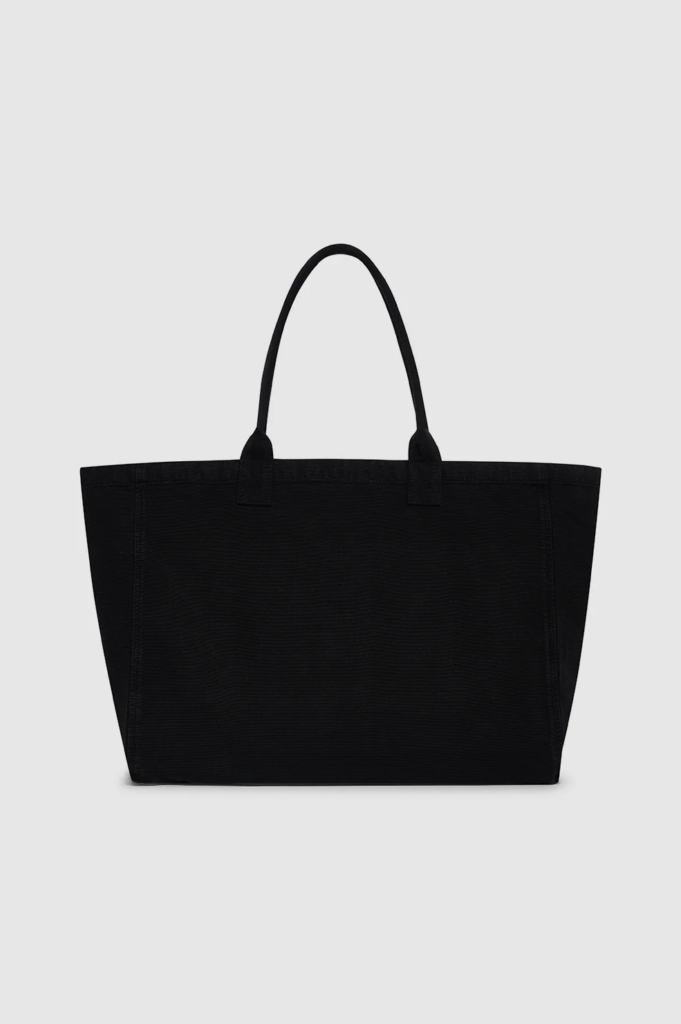 Leo Canvas Tote - Black - Image 3