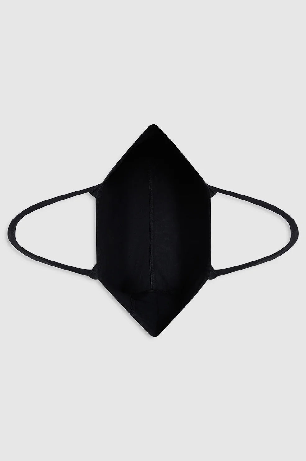 Leo Canvas Tote - Black - Image 5