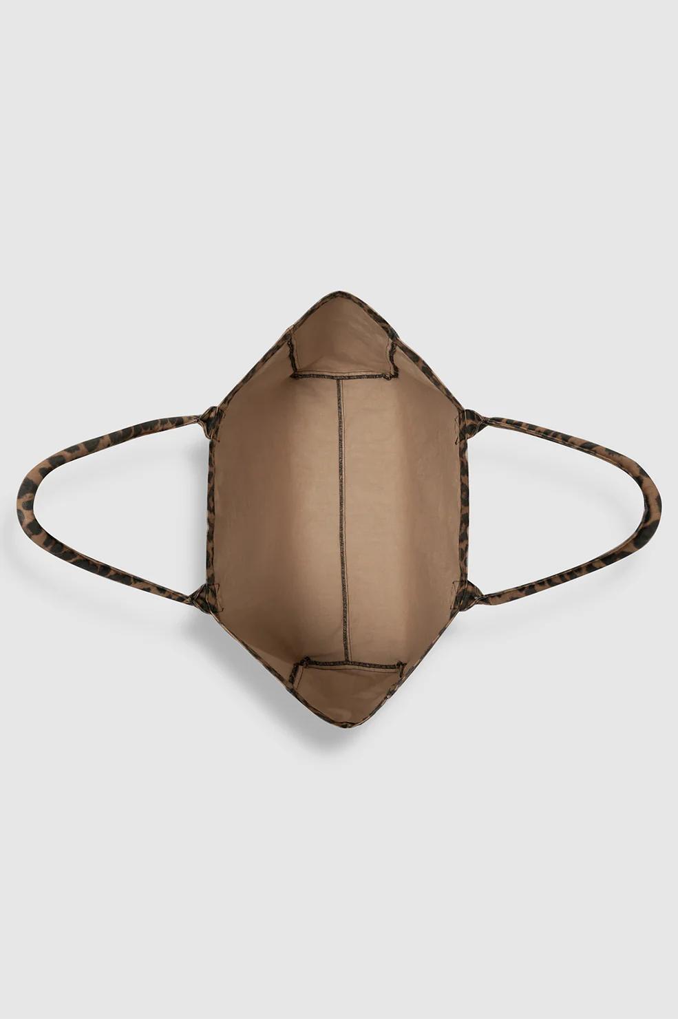 Leo Canvas Tote - Black And Brown Leopard - Image 4