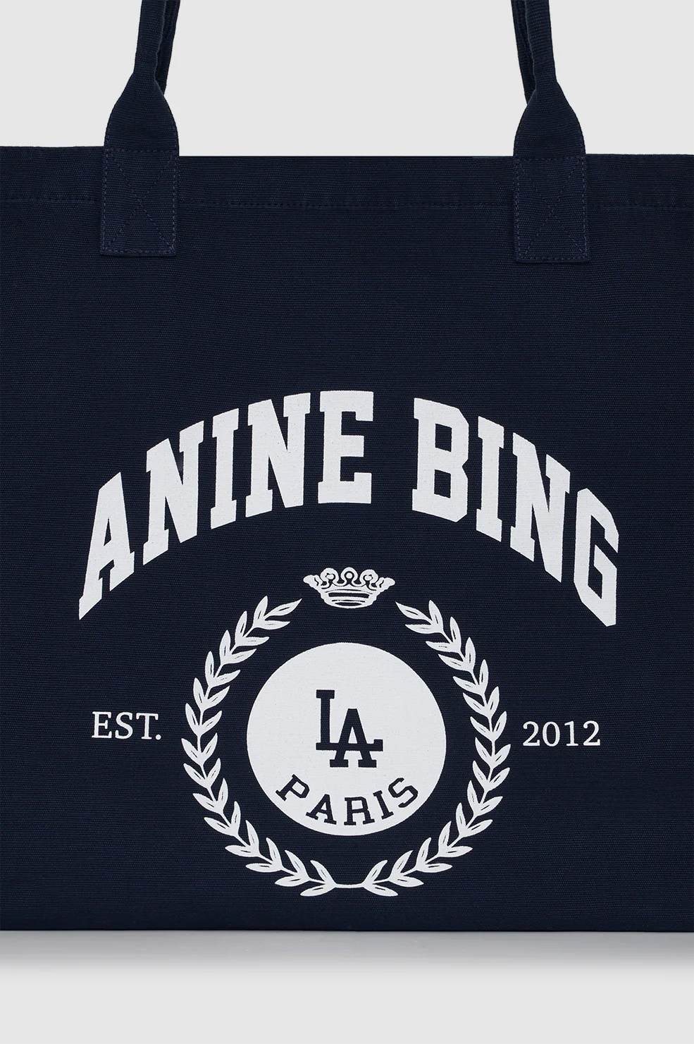 Leo Canvas Tote Collegiate - Blue - Image 5