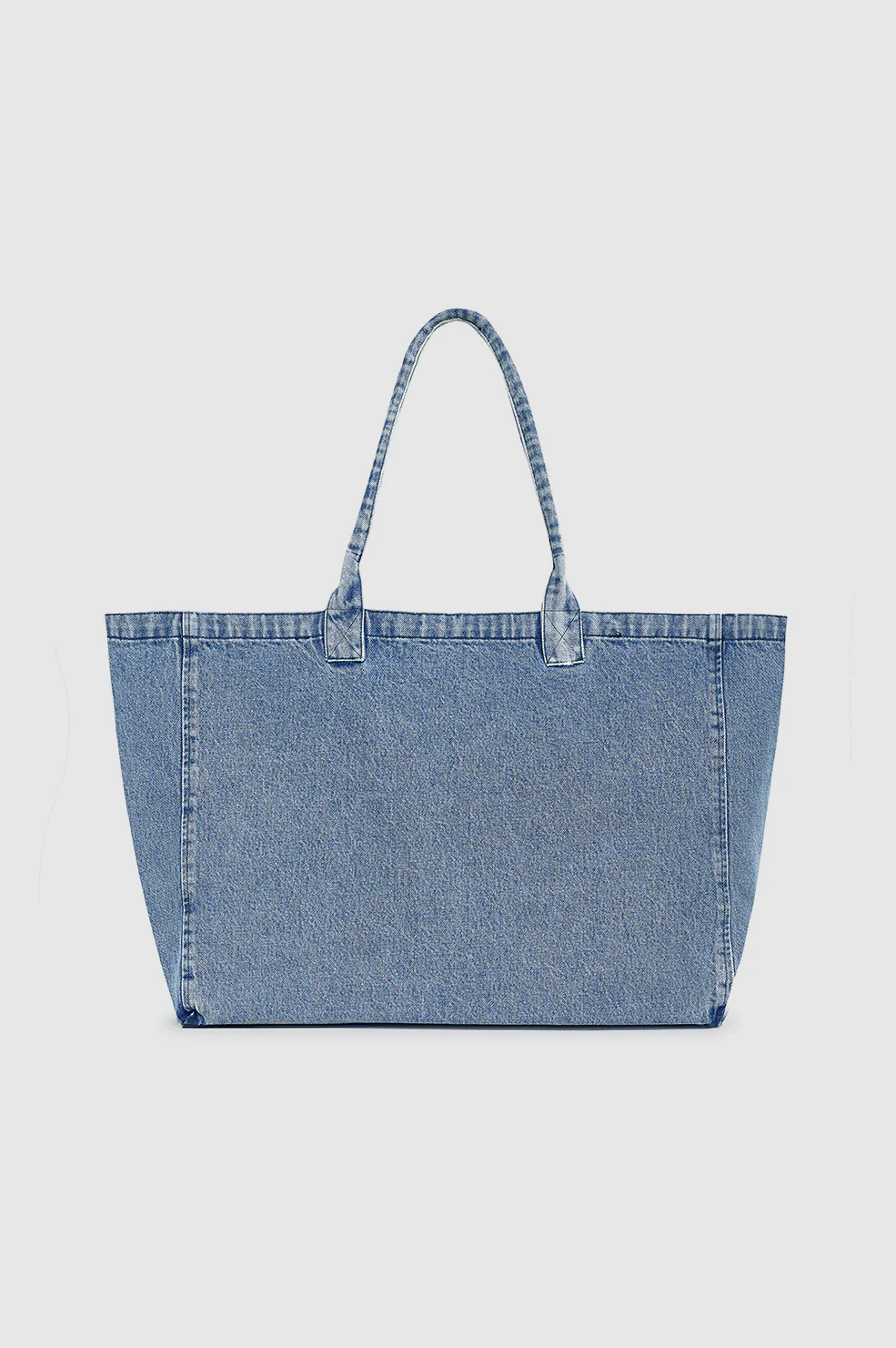 Leo Denim Tote - Shadow Blue - Image 3