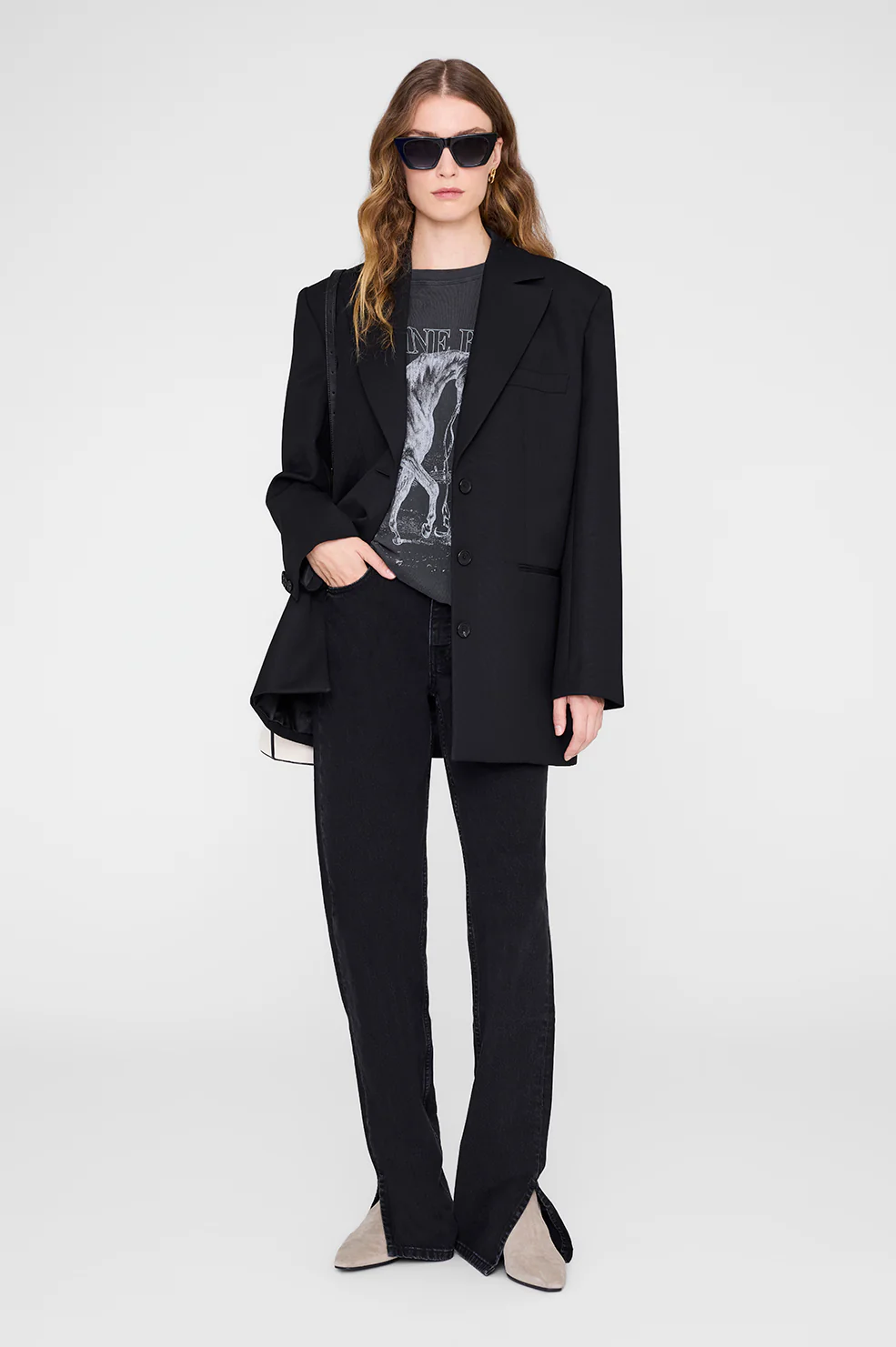 Lili Tee Horse - Washed Black - Image 2