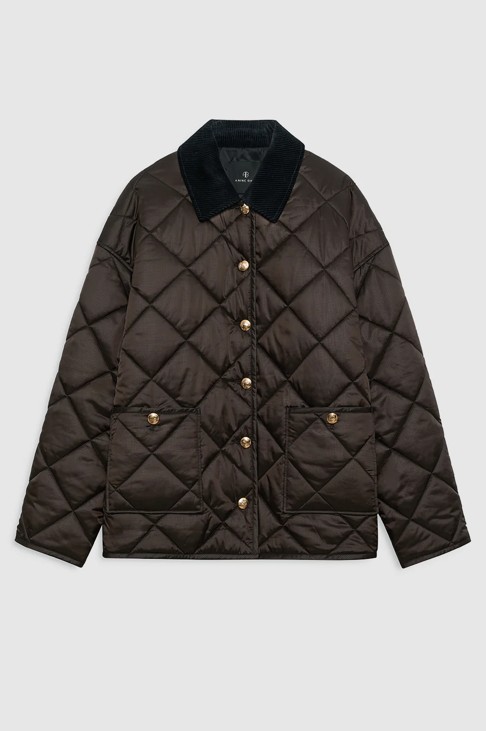 Luca Padded Jacket - Deep Brown - Image 3