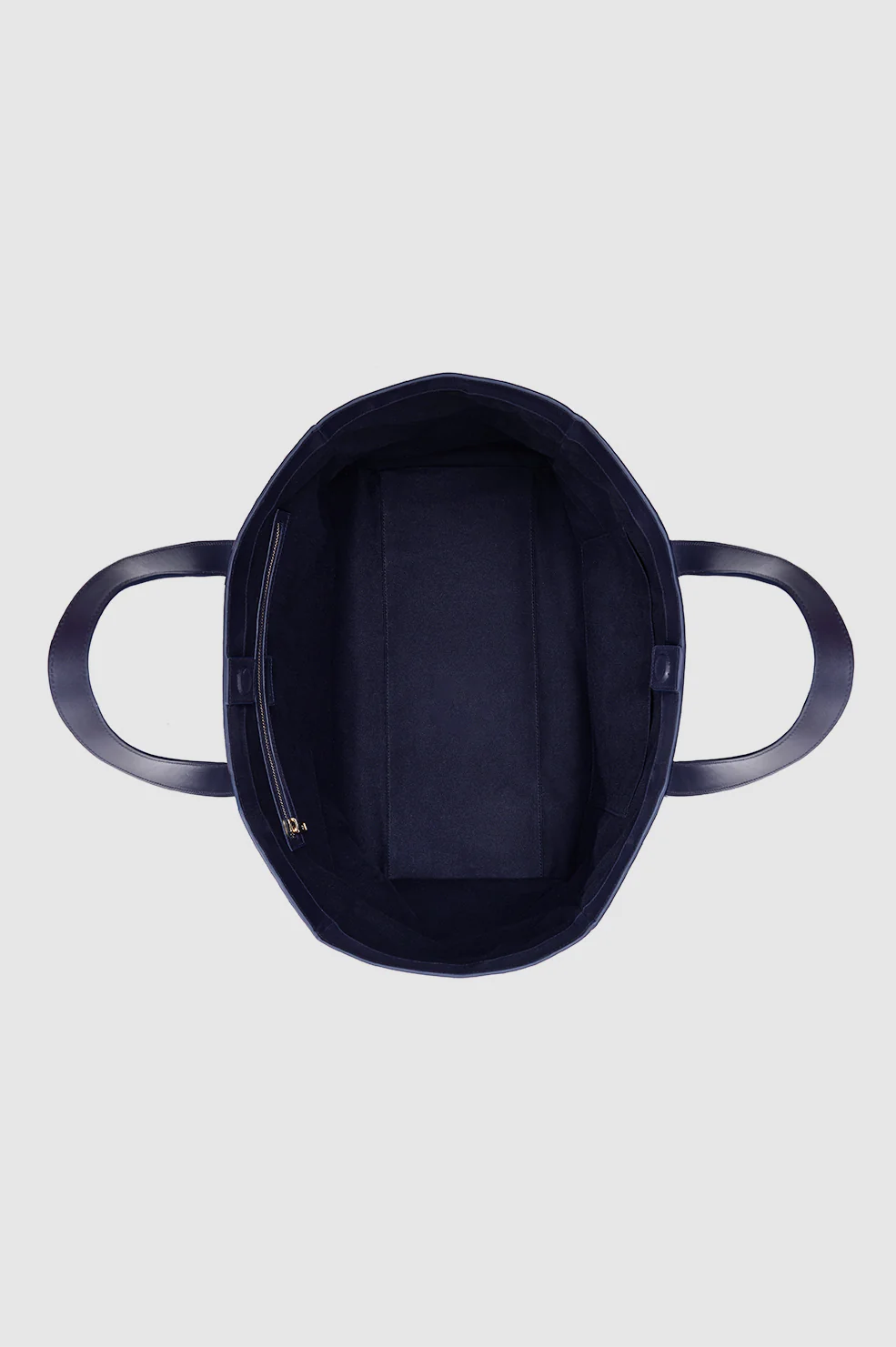 Medium Rio Tote - Navy Suede - Image 4